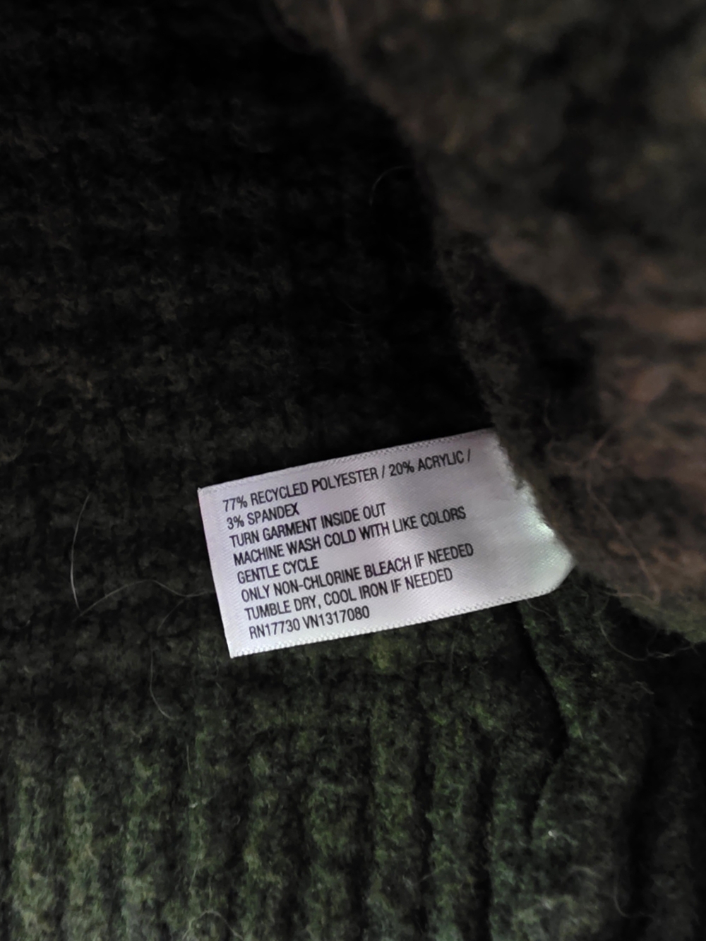 Cozy Olive Green V-Neck Button Cardigan Sweater - Picture 3 of 6